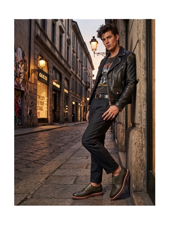Scoop NYC Other - Scoop NYC x Walk Over 𖤐 Oxford Brogues Wingtips 𖤐 Olive Green 𖤐 9.5 𖤐 GQ Mag